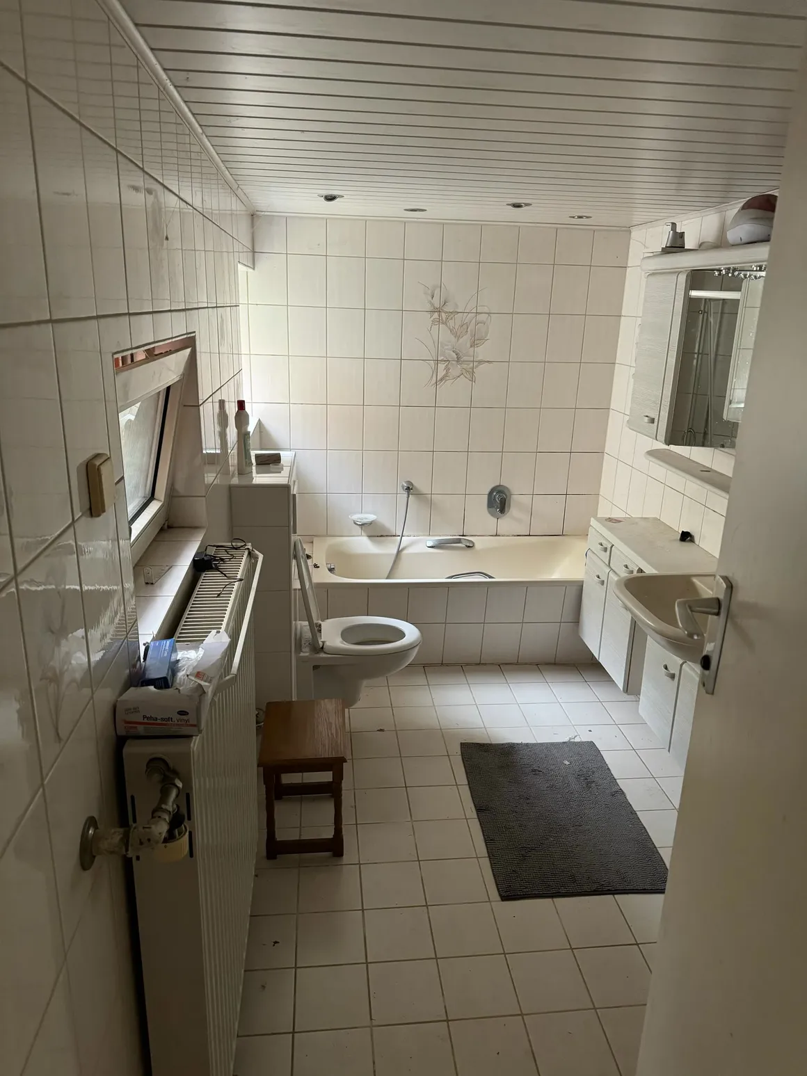 Badezimmer – Vorher